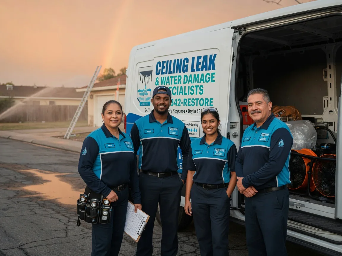Ceiling Leak Cleanup company in Gaines, PA